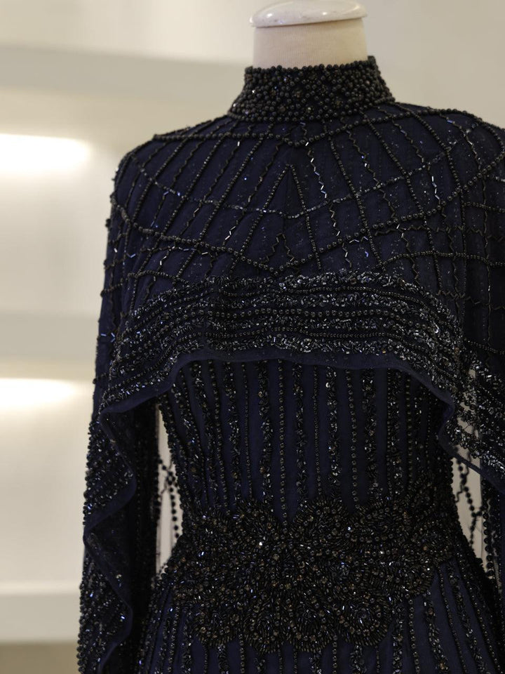 tesettur-abiye-Couture Joven Tesettür Abiye-ModaZehrada