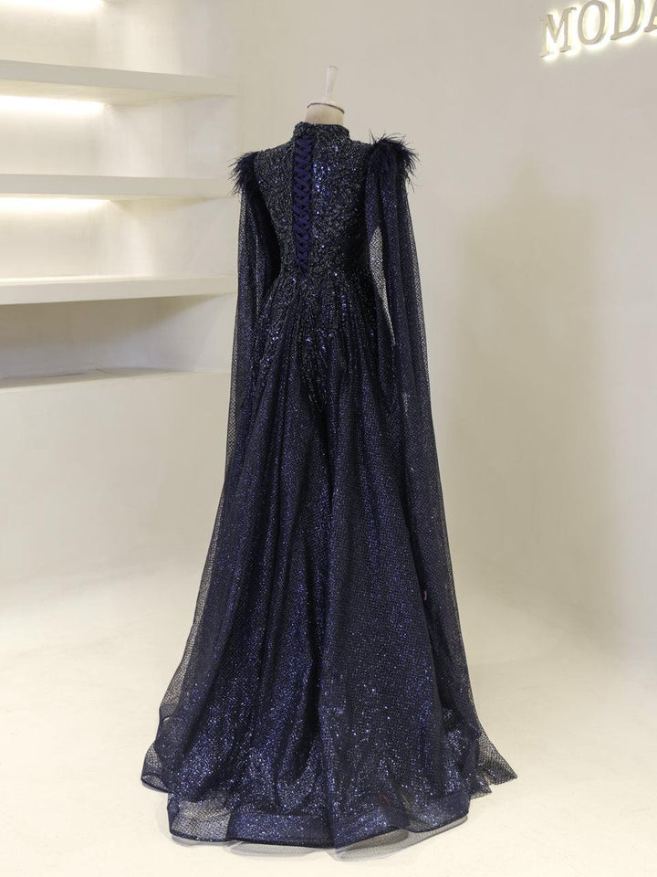 tesettur-abiye-Couture Juliet Tesettür Abiye-ModaZehrada