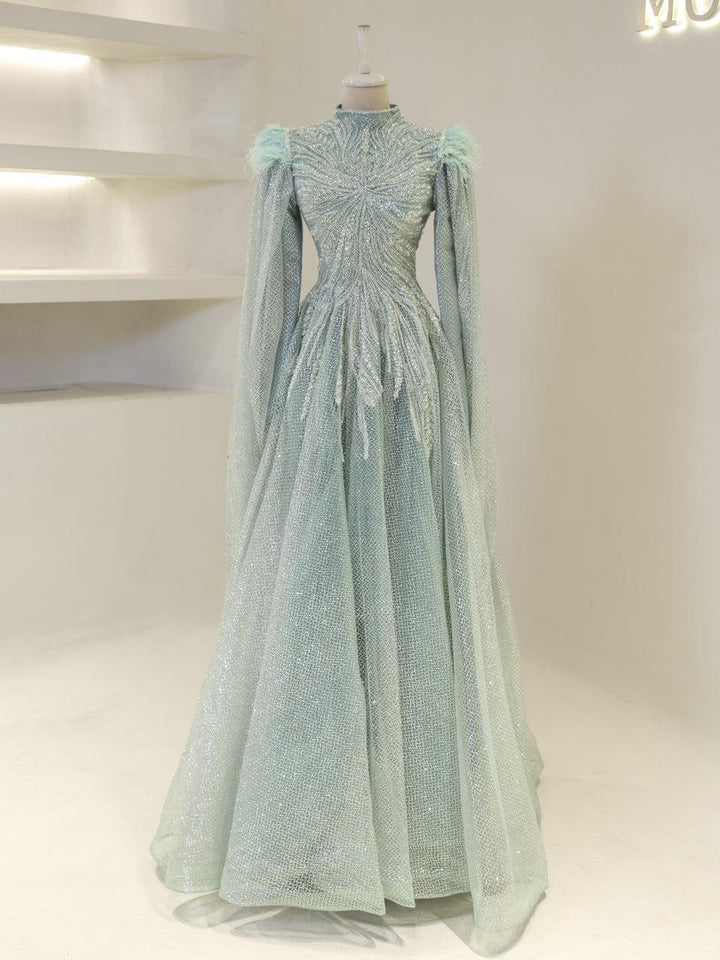 tesettur-abiye-Couture Juliet Tesettür Abiye-ModaZehrada