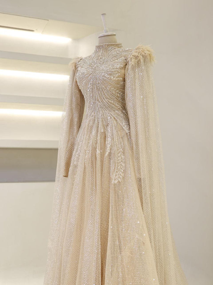 tesettur-abiye-Couture Juliet Tesettür Abiye-ModaZehrada
