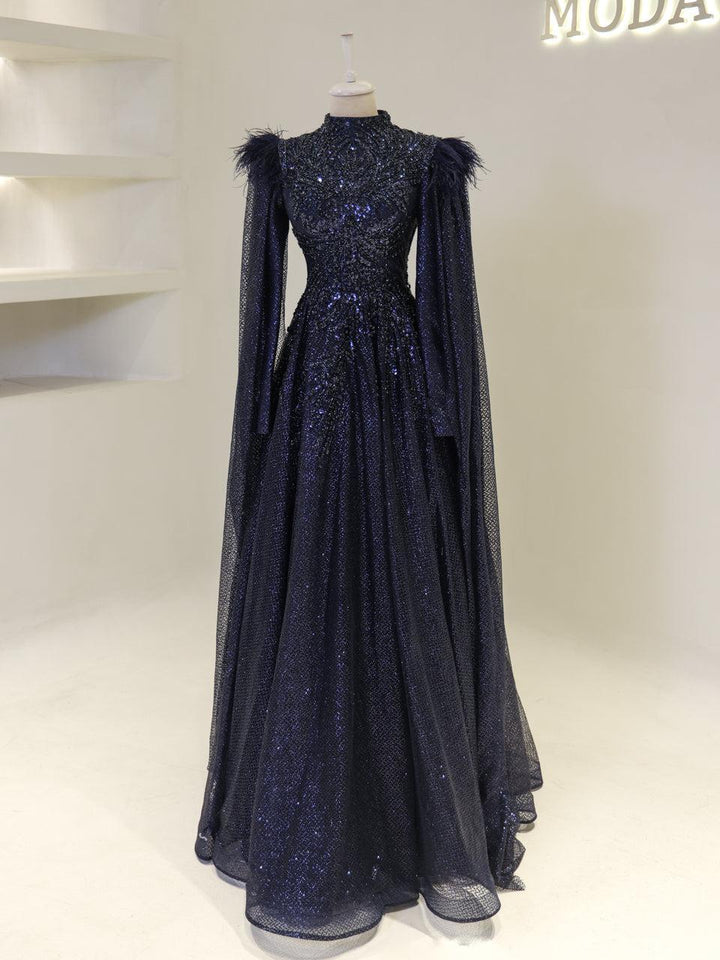 tesettur-abiye-Couture Juliet Tesettür Abiye-ModaZehrada