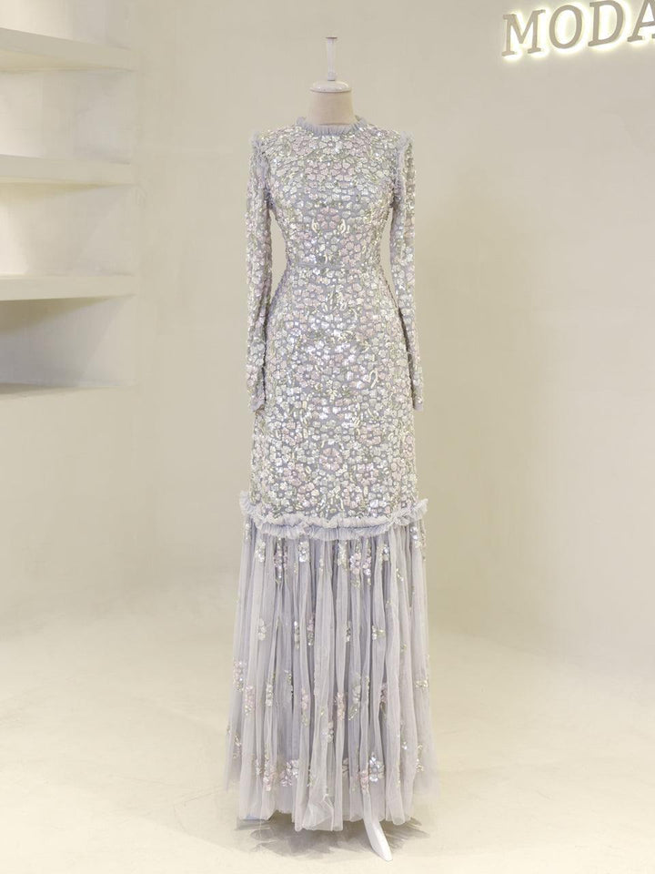 tesettur-abiye-Couture Kiara Tesettür Abiye-ModaZehrada