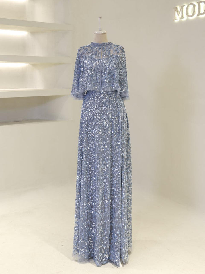 tesettur-abiye-Couture Lorelai Abiye-ModaZehrada
