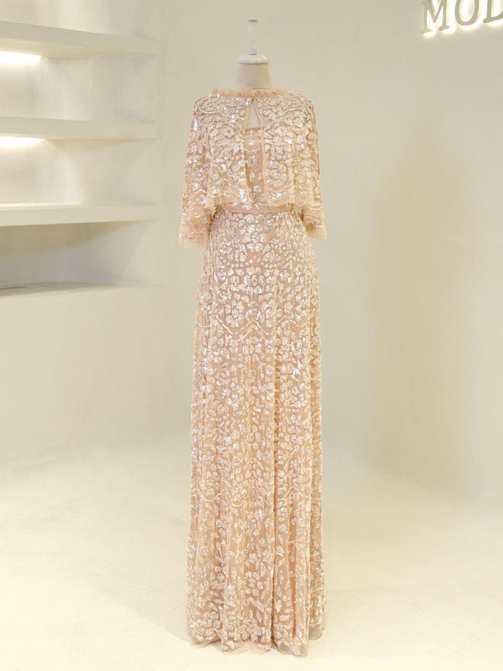 tesettur-abiye-Couture Lorelai Abiye-ModaZehrada