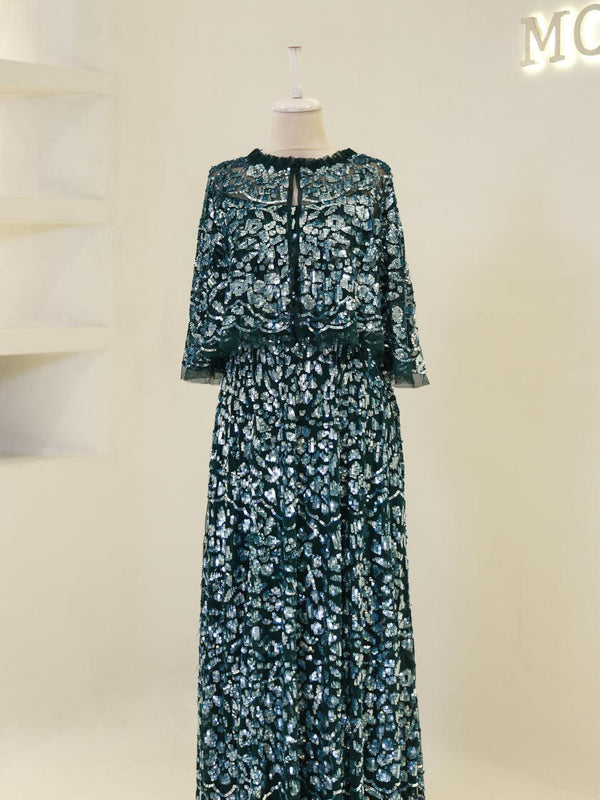 tesettur-abiye-Couture Lorelai Abiye-ModaZehrada