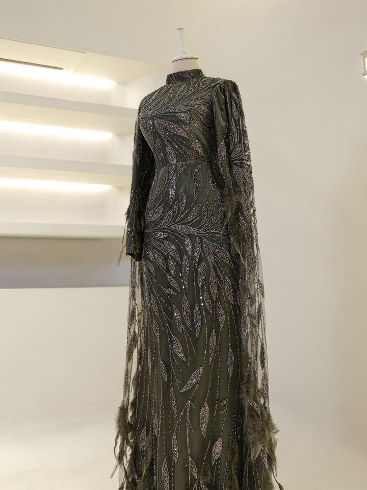 tesettur-abiye-Couture Lumira Tesettür Abiye-ModaZehrada