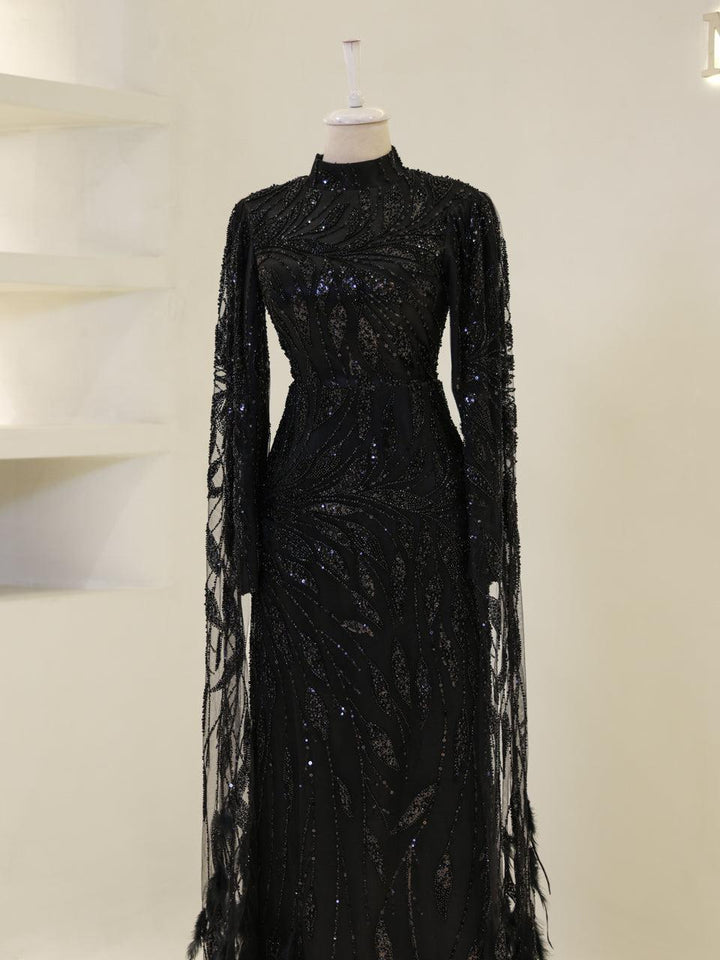 tesettur-abiye-Couture Lumira Tesettür Abiye-ModaZehrada