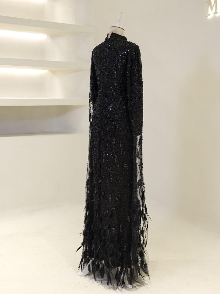 tesettur-abiye-Couture Lumira Tesettür Abiye-ModaZehrada