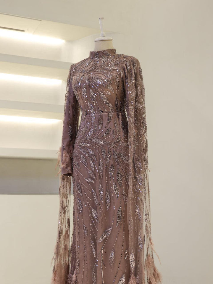 tesettur-abiye-Couture Lumira Tesettür Abiye-ModaZehrada