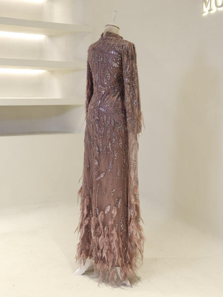tesettur-abiye-Couture Lumira Tesettür Abiye-ModaZehrada