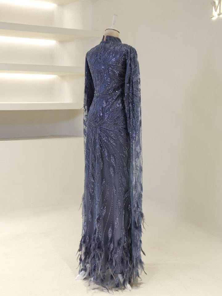 tesettur-abiye-Couture Lumira Tesettür Abiye-ModaZehrada