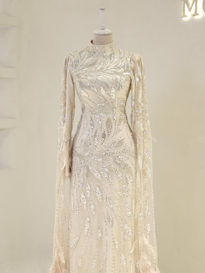 tesettur-abiye-Couture Lumira Tesettür Abiye-ModaZehrada