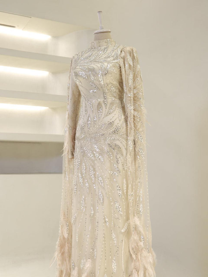 tesettur-abiye-Couture Lumira Tesettür Abiye-ModaZehrada