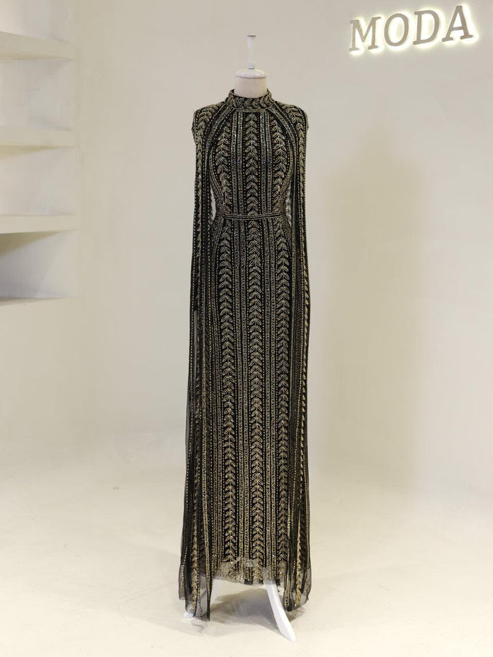 tesettur-abiye-Couture Mai Tesettür Abiye-ModaZehrada