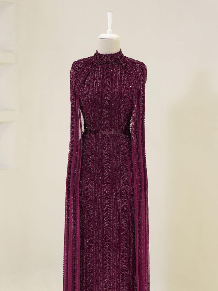 tesettur-abiye-Couture Mai Tesettür Abiye-ModaZehrada