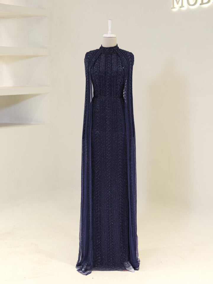 tesettur-abiye-Couture Mai Tesettür Abiye-ModaZehrada