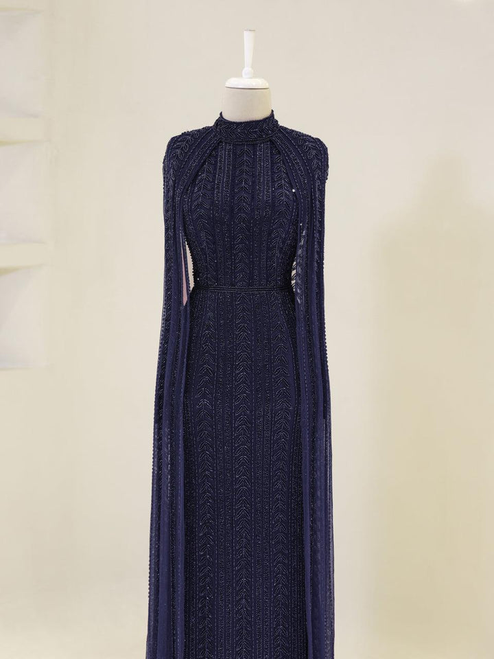 tesettur-abiye-Couture Mai Tesettür Abiye-ModaZehrada