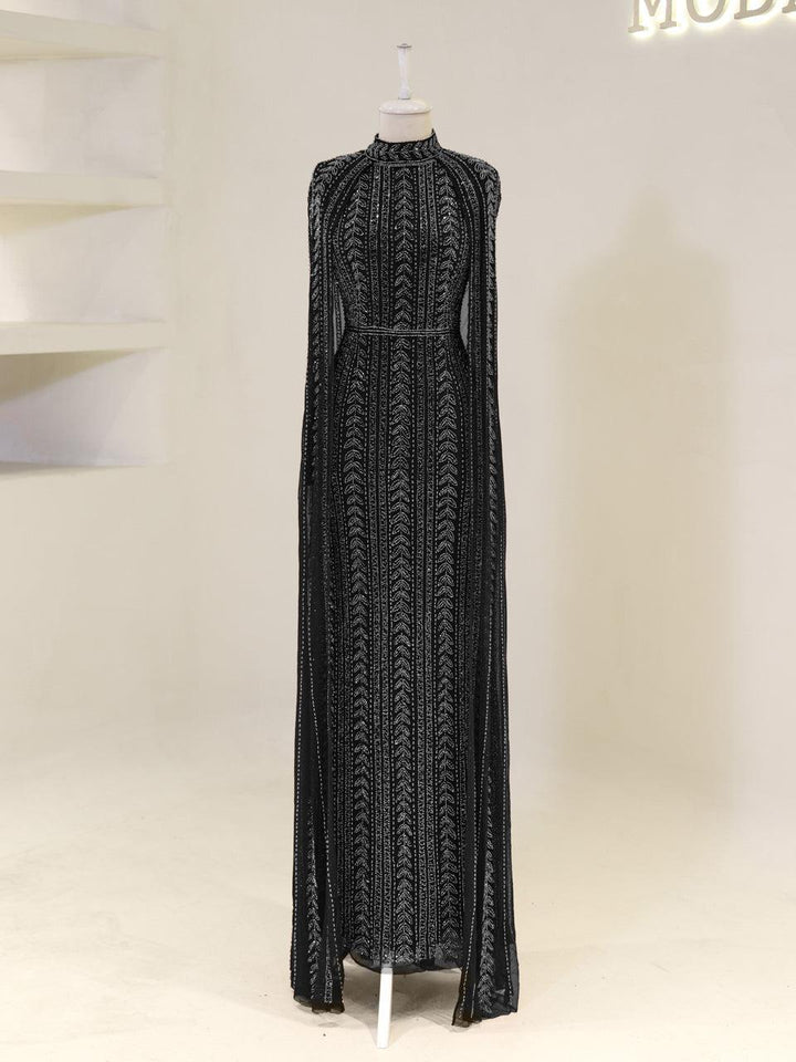 tesettur-abiye-Couture Mai Tesettür Abiye-ModaZehrada