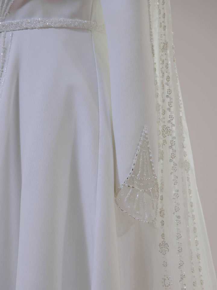 tesettur-abiye-Couture Maiza Tesettür Gelinlik-ModaZehrada