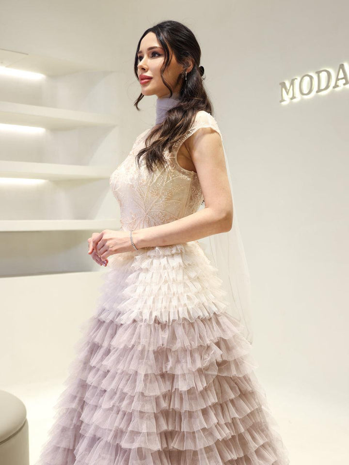 tesettur-abiye-Couture Manolya Tesettür Abiye-ModaZehrada