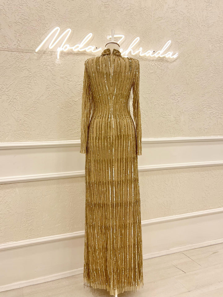 tesettur-abiye-Couture Melinda Abiye-ModaZehrada