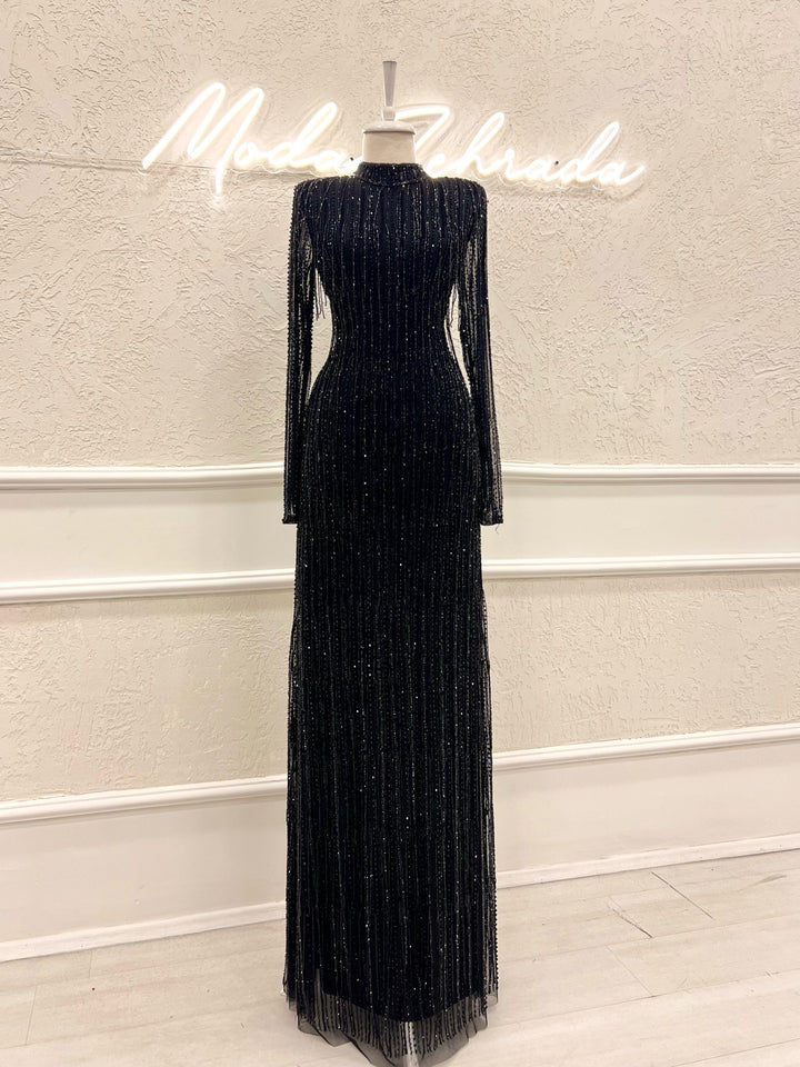 tesettur-abiye-Couture Melinda Abiye-ModaZehrada