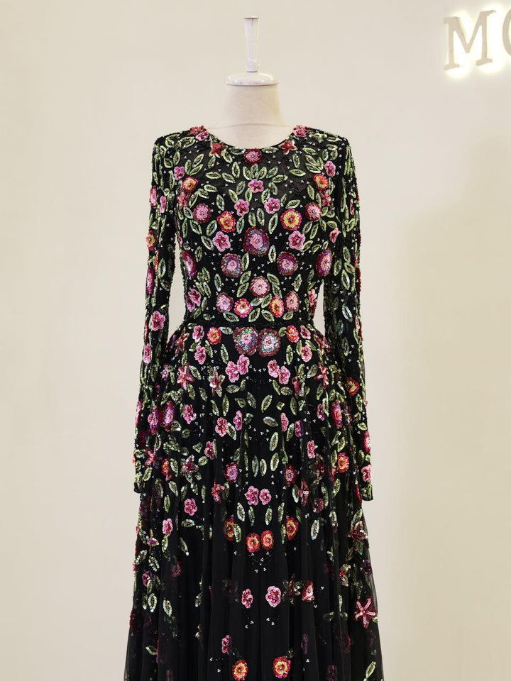 tesettur-abiye-Couture Mignon Tesettür Abiye-ModaZehrada