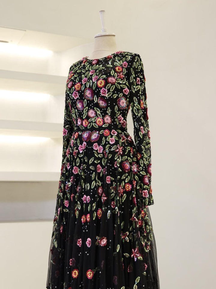 tesettur-abiye-Couture Mignon Tesettür Abiye-ModaZehrada