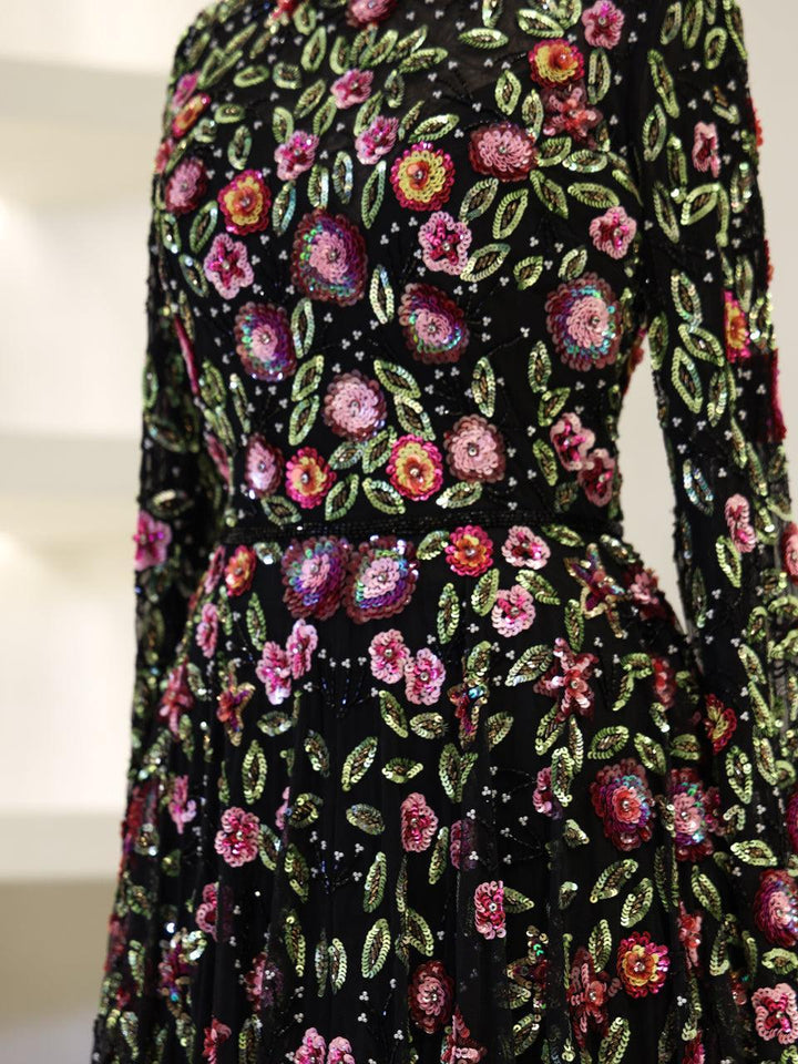 tesettur-abiye-Couture Mignon Tesettür Abiye-ModaZehrada