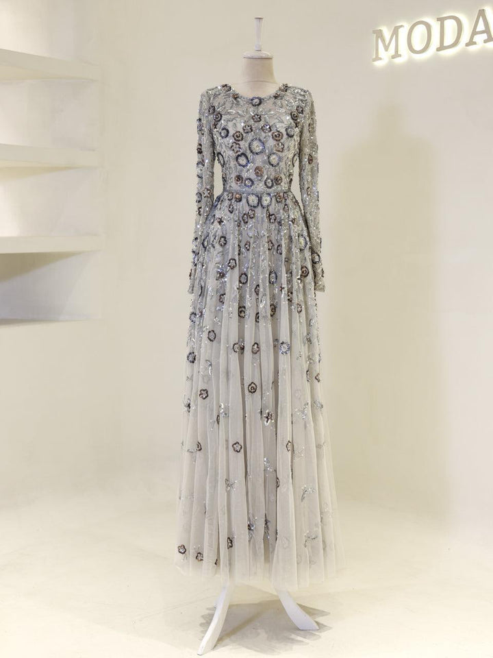 tesettur-abiye-Couture Mignon Tesettür Abiye-ModaZehrada