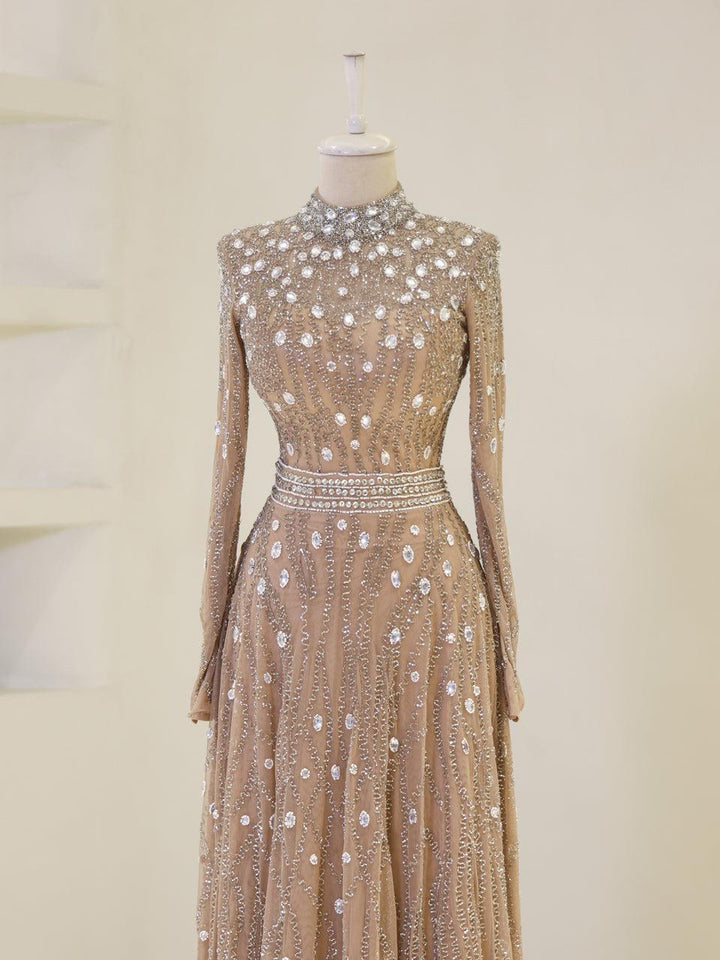tesettur-abiye-Couture Milano Tesettür Abiye-ModaZehrada