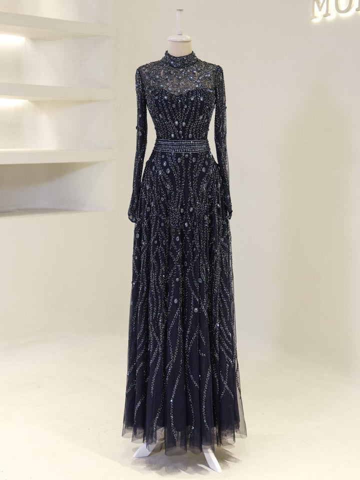 tesettur-abiye-Couture Milano Tesettür Abiye-ModaZehrada