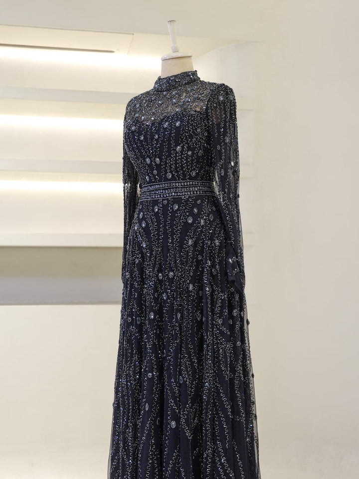 tesettur-abiye-Couture Milano Tesettür Abiye-ModaZehrada