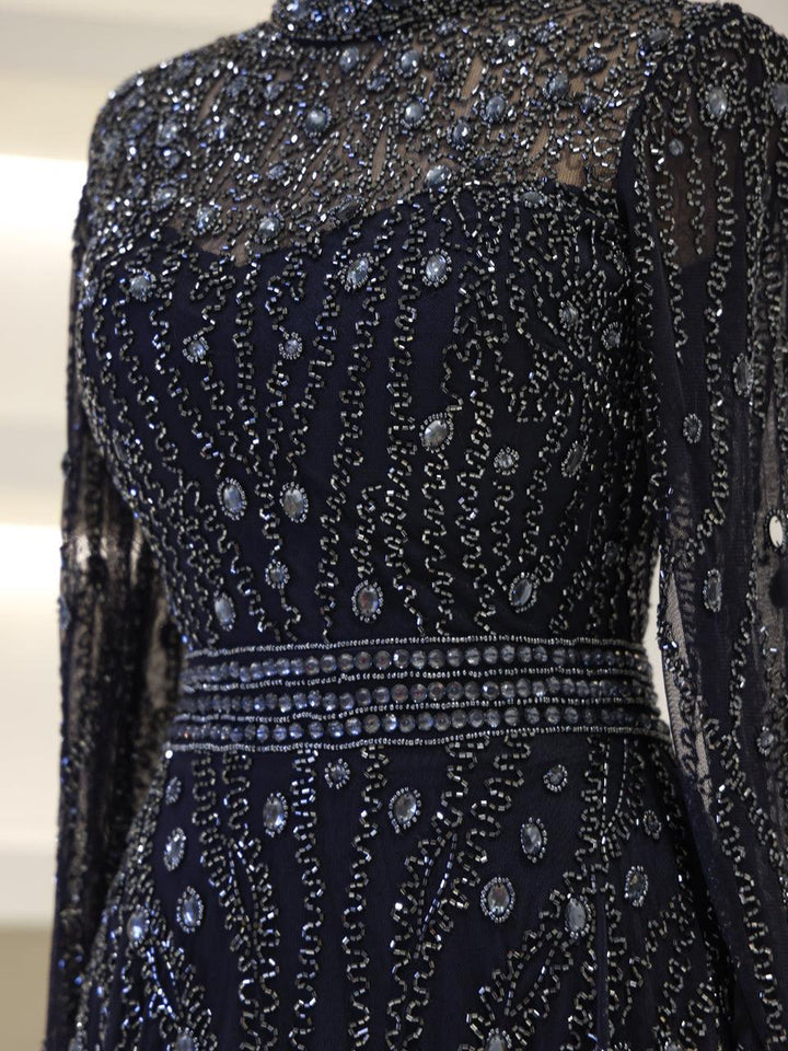 tesettur-abiye-Couture Milano Tesettür Abiye-ModaZehrada