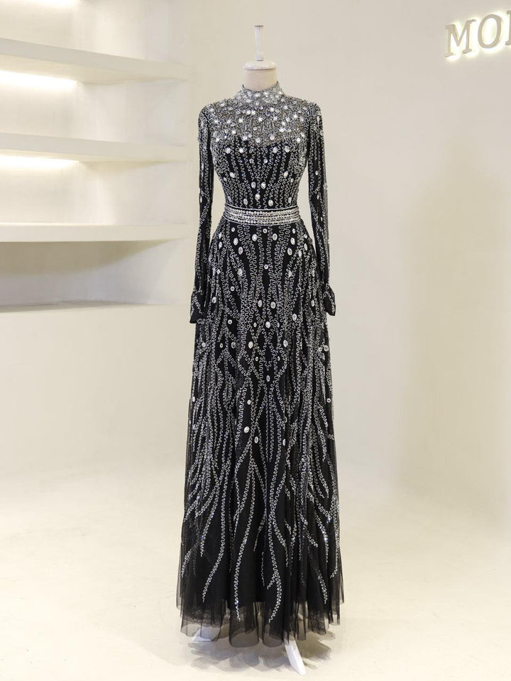 tesettur-abiye-Couture Milano Tesettür Abiye-ModaZehrada