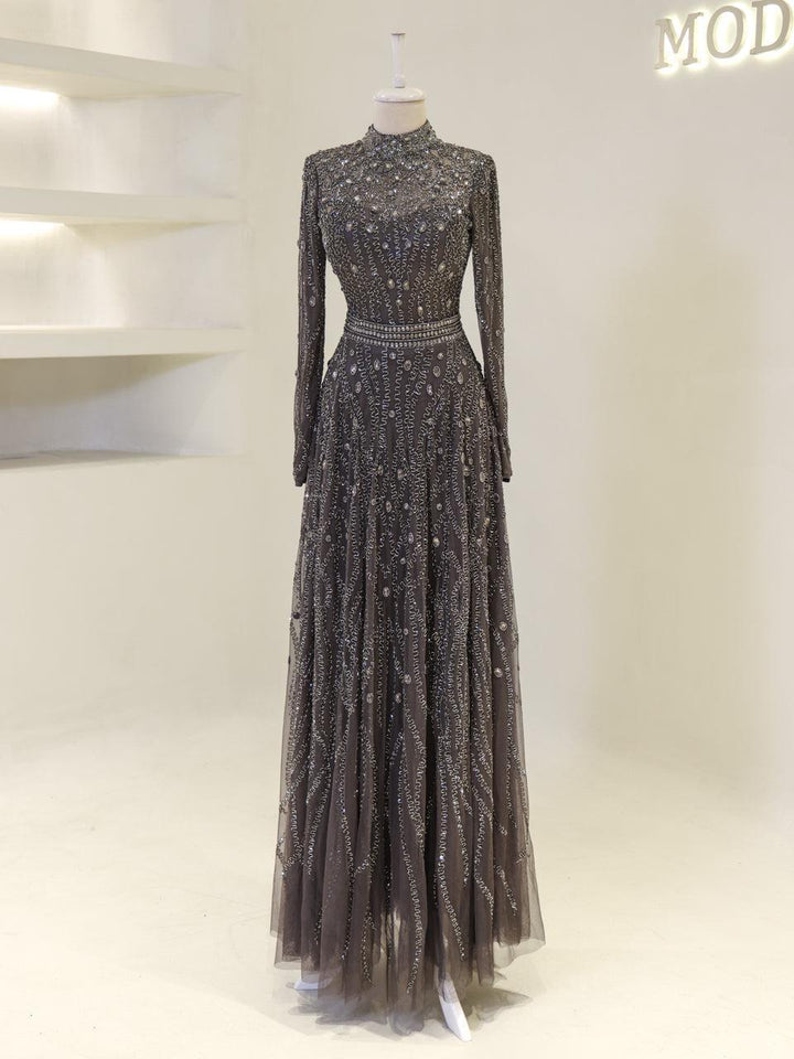 tesettur-abiye-Couture Milano Tesettür Abiye-ModaZehrada