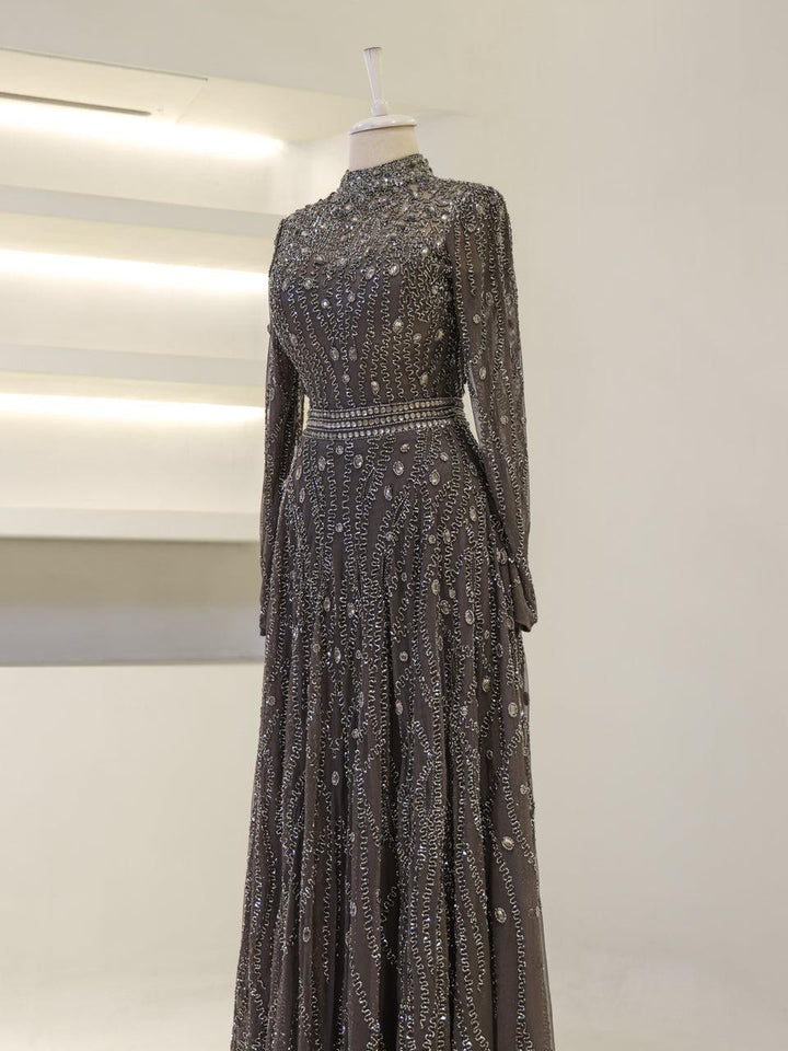tesettur-abiye-Couture Milano Tesettür Abiye-ModaZehrada