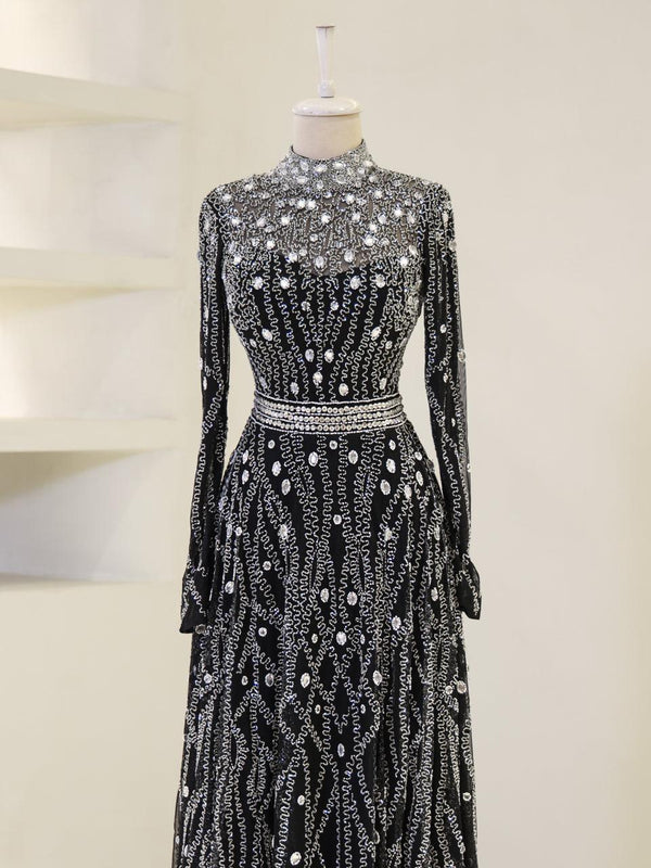 tesettur-abiye-Couture Milano Tesettür Abiye-ModaZehrada