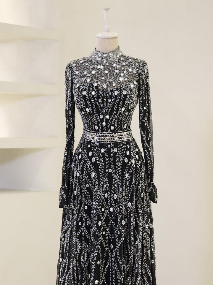 tesettur-abiye-Couture Milano Tesettür Abiye-ModaZehrada