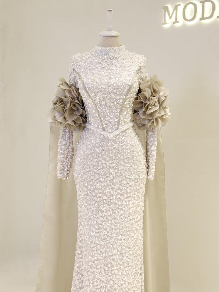 tesettur-abiye-Couture Mirella Tesettür Abiye-ModaZehrada