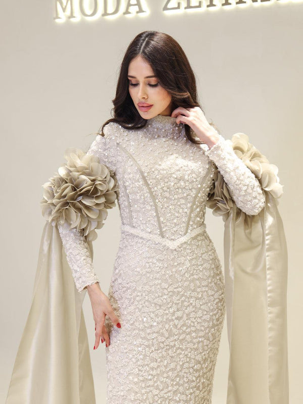 tesettur-abiye-Couture Mirella Tesettür Abiye-ModaZehrada