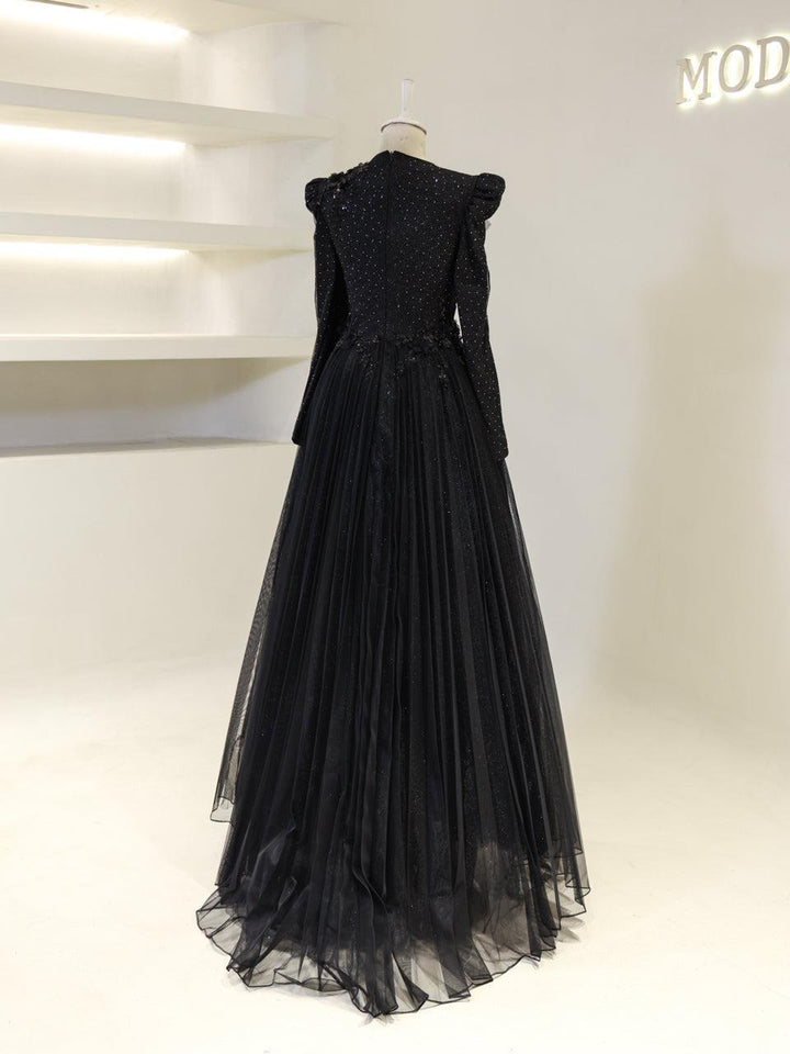 tesettur-abiye-Couture Misra Tesettür Abiye-ModaZehrada