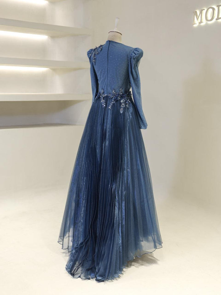 tesettur-abiye-Couture Misra Tesettür Abiye-ModaZehrada