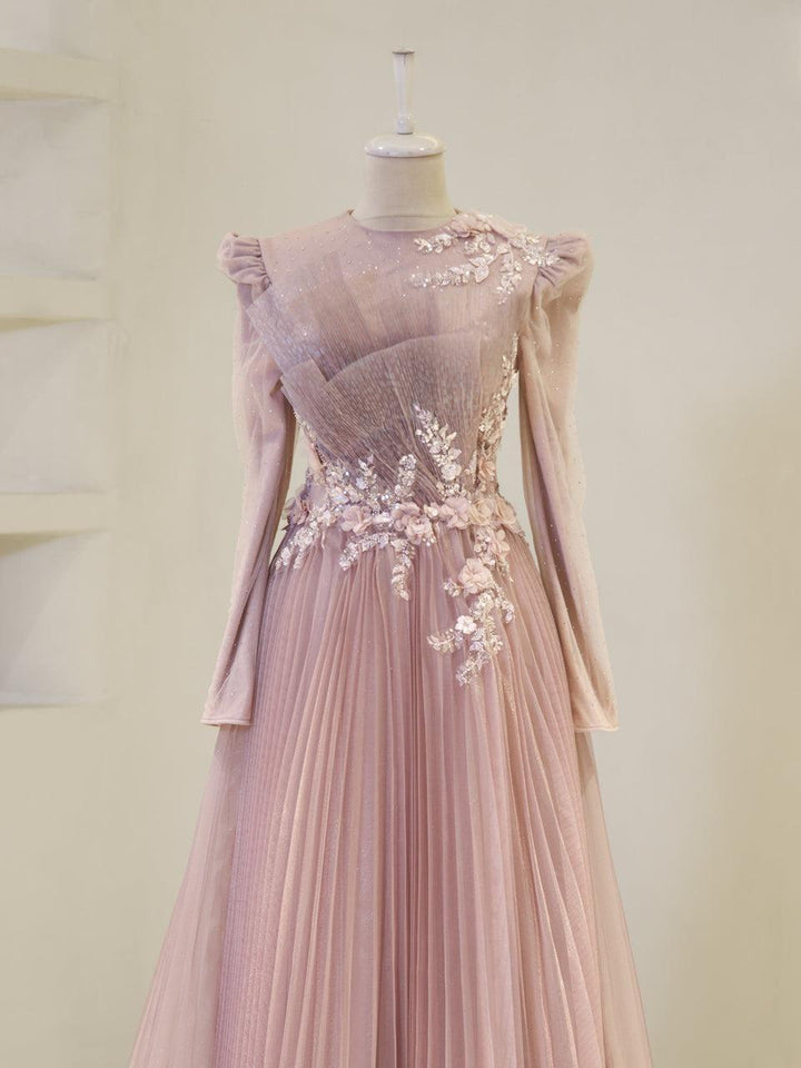 tesettur-abiye-Couture Misra Tesettür Abiye-ModaZehrada