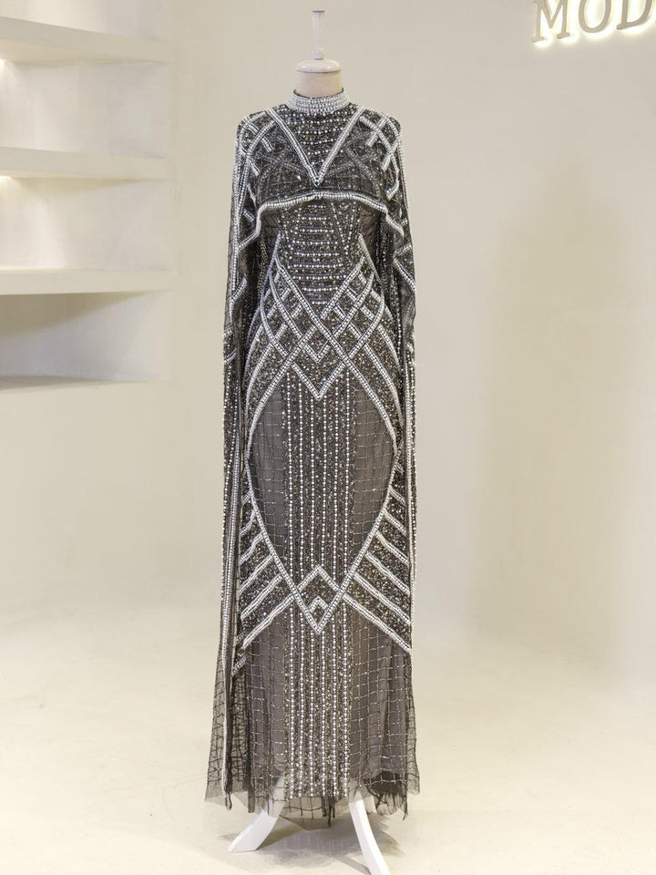 tesettur-abiye-Couture Monaco Tesettür Abiye-ModaZehrada