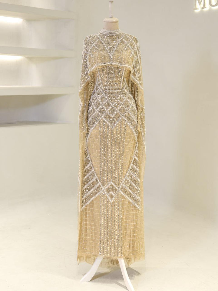 tesettur-abiye-Couture Monaco Tesettür Abiye-ModaZehrada