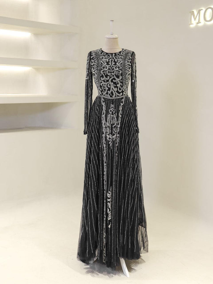 tesettur-abiye-Couture Nerina Tesettür Abiye-ModaZehrada