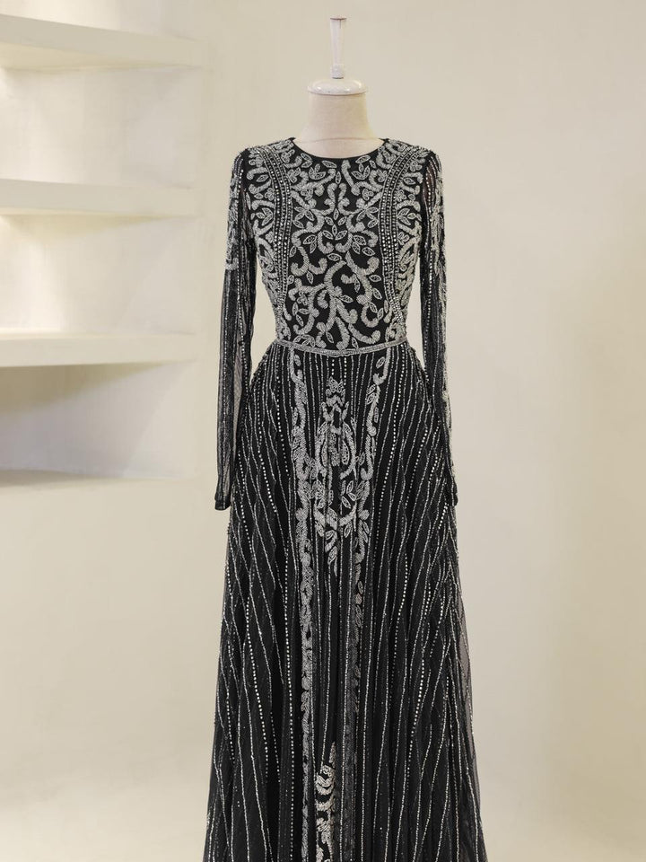 tesettur-abiye-Couture Nerina Tesettür Abiye-ModaZehrada