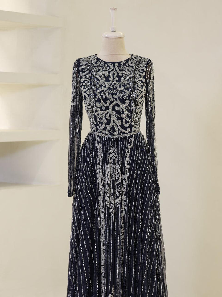 tesettur-abiye-Couture Nerina Tesettür Abiye-ModaZehrada