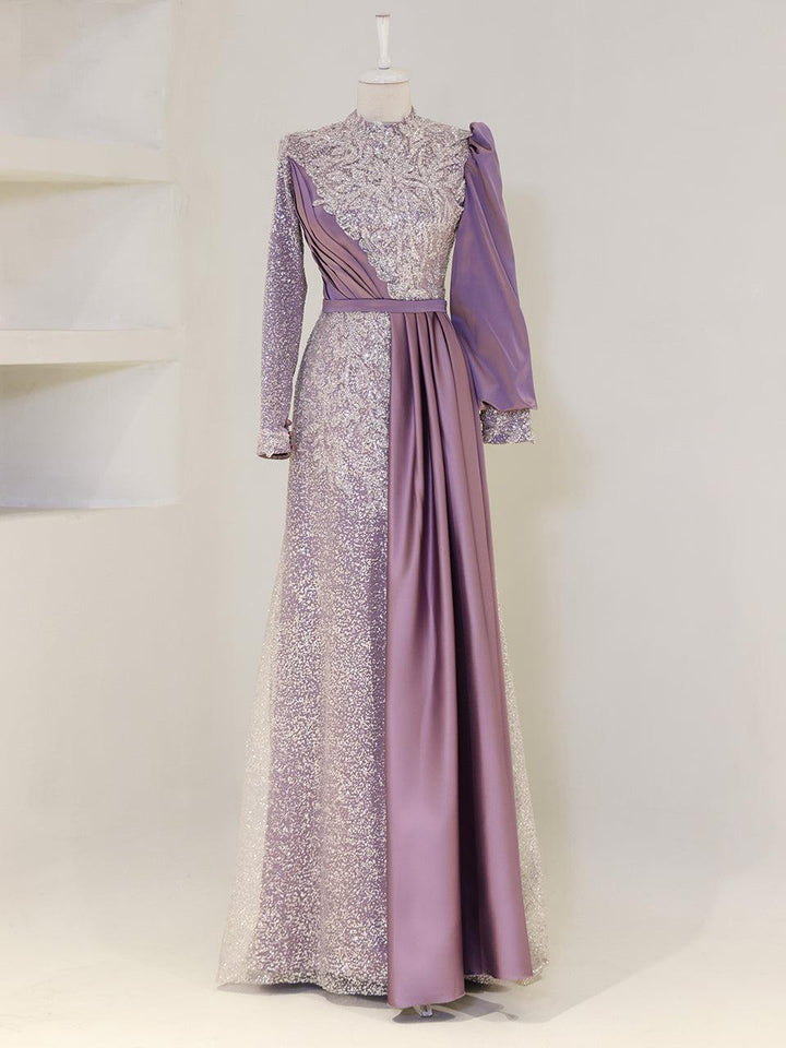 tesettur-abiye-Couture Noura Tesettür Abiye-ModaZehrada